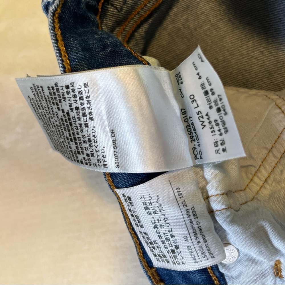 👖 Levi’s Premium 501® Mid-Rise Straight Jeans – Button Fly – Women’s 👖 - Picture 5 of 6